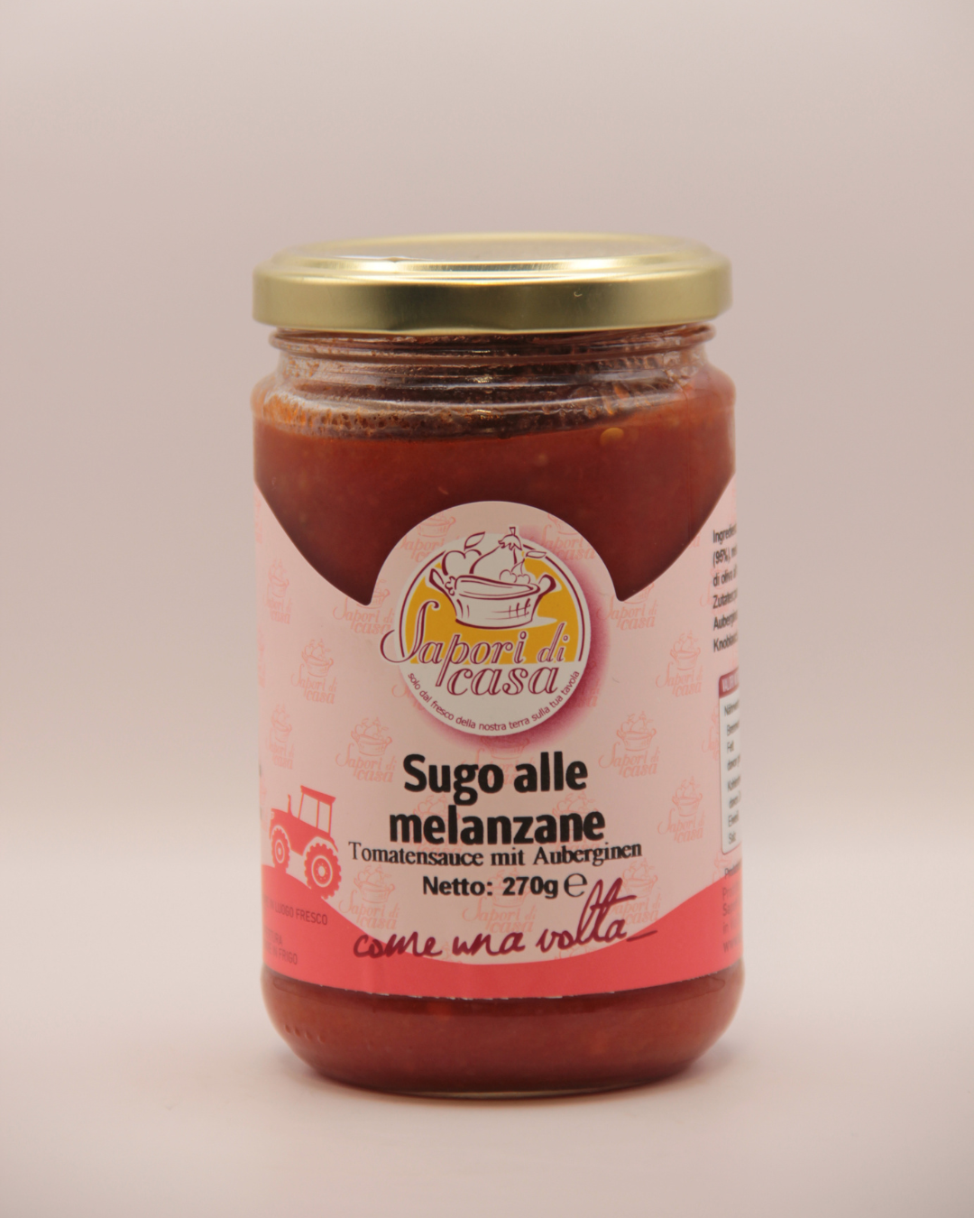 Tomatensauce mit Aubergine