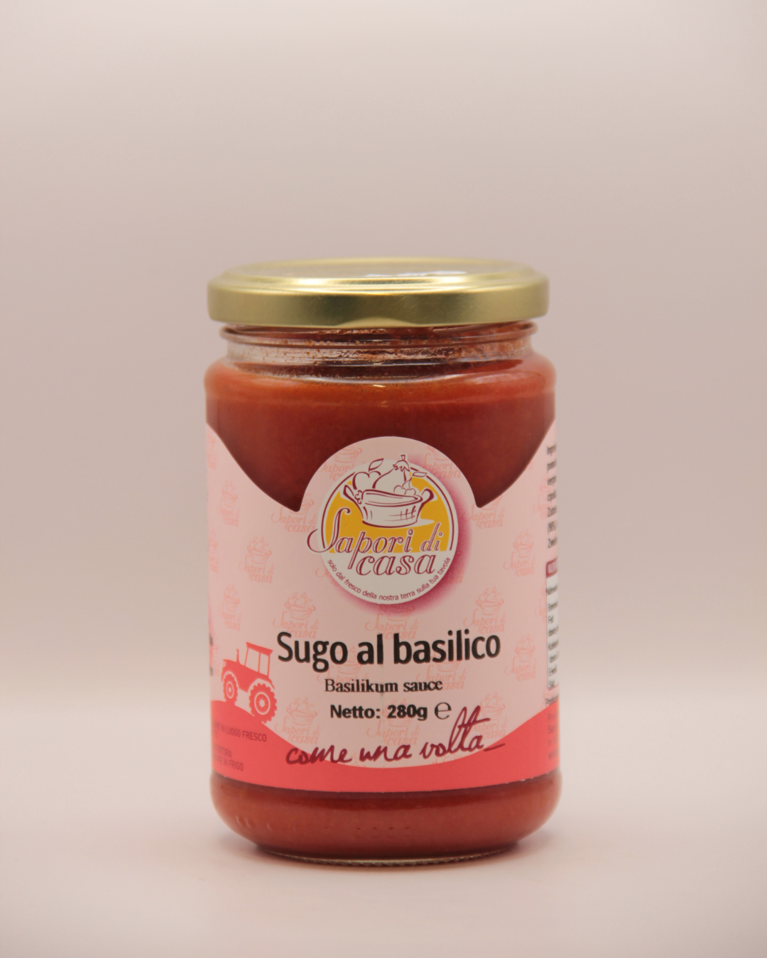 Tomatensauce mit Basilikum