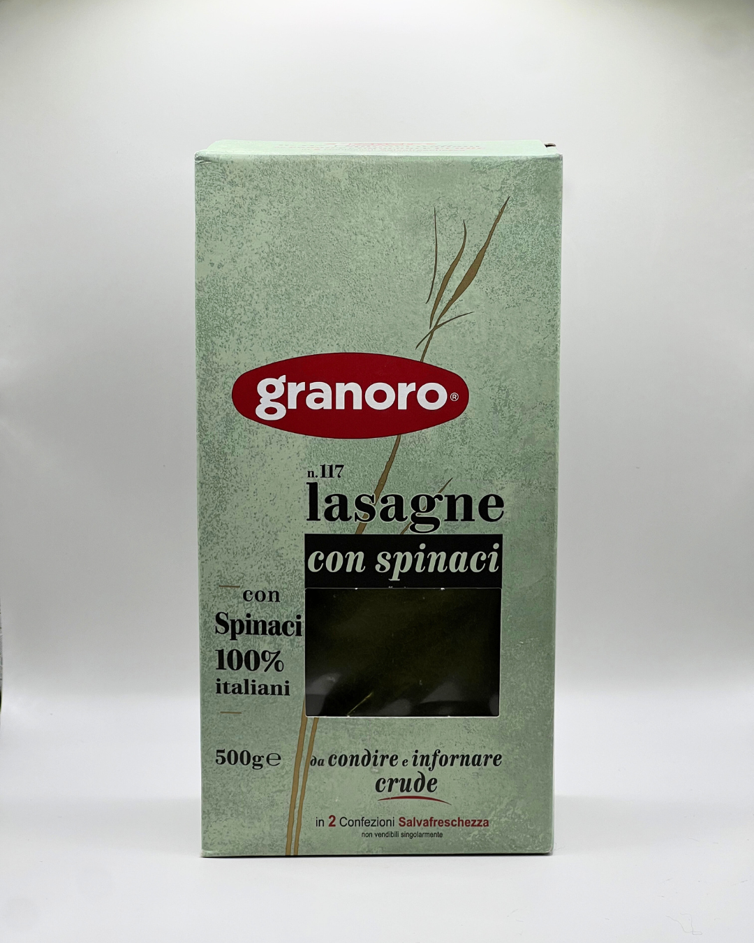 n.117 Lasagne mit Spinat