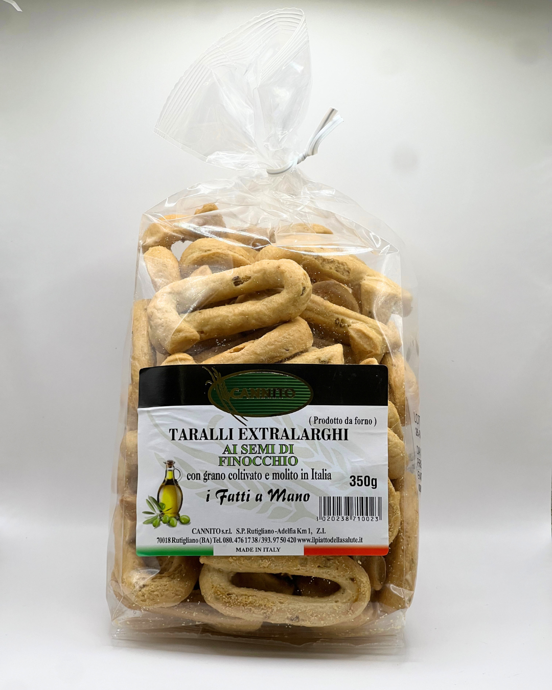Taralli XL (mit Fenchelsamen)