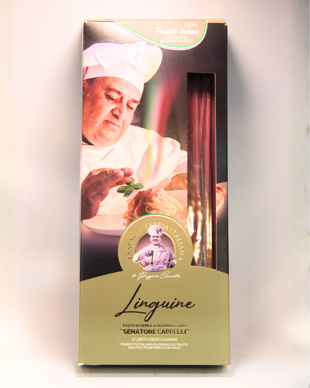 Linguine al Vino Rosso (Rotwein)