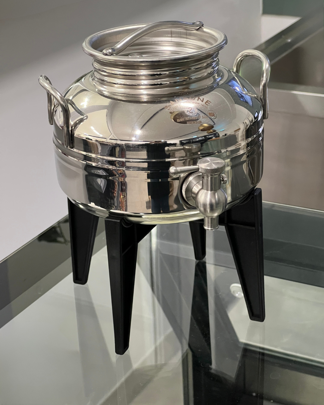 Hochwertiger Olivenöl Edelstahlbehälter